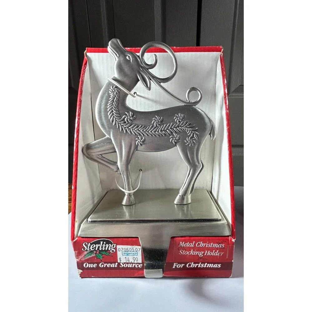 Sterling christmas raindeer